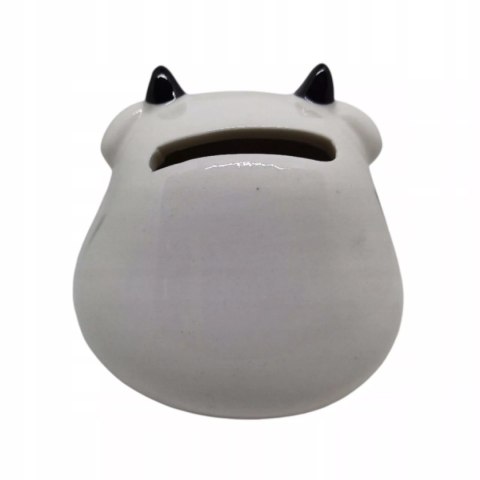 Skarbonka Ceramiczna Krówka Dla Dzieci Mini Skarbonka Na Monety Bez marki