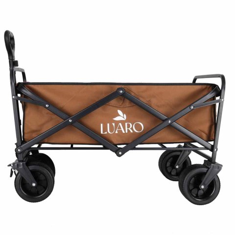 Wózek transportowy LUARO plażowy składany ze stolikiem 2w1 Kik Sp. z o. o. Sp. k.