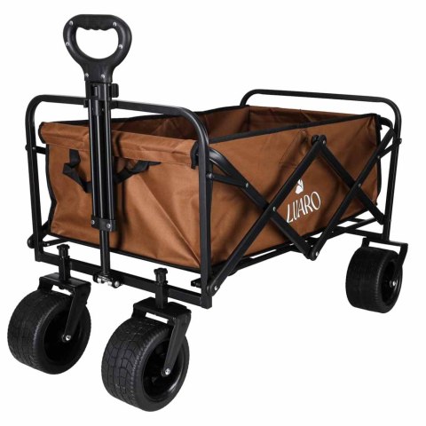 Wózek transportowy LUARO plażowy składany ze stolikiem 2w1 Kik Sp. z o. o. Sp. k.