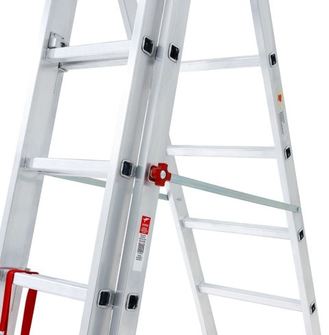 DRABINA TRZYELEMENTOWA 3X8 SZCZEBLI AK250.3SC - F. SCHODOWA FARAONE