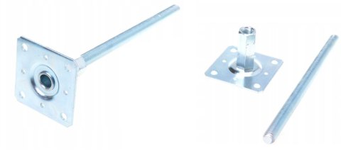 PODSTAWA SŁUPA 80X80, 20*330 PRZYKRĘCANO-ZATAPIANA Z REG UN