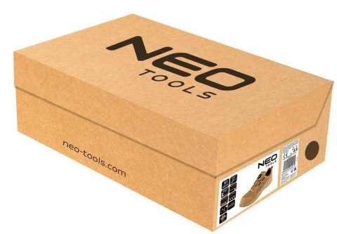 PÓŁBUTY ROBOCZE S1 SR FO, WIĄZANIE Z POKRĘTŁEM, ROZMIAR 43 NEO