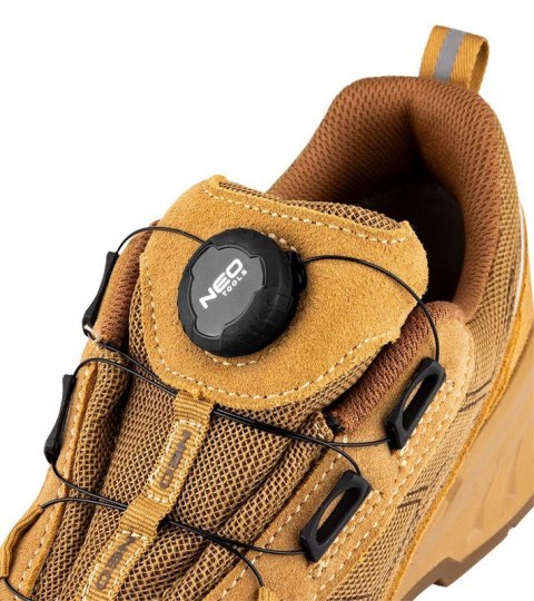 PÓŁBUTY ROBOCZE S1 SR FO, WIĄZANIE Z POKRĘTŁEM, ROZMIAR 45 NEO