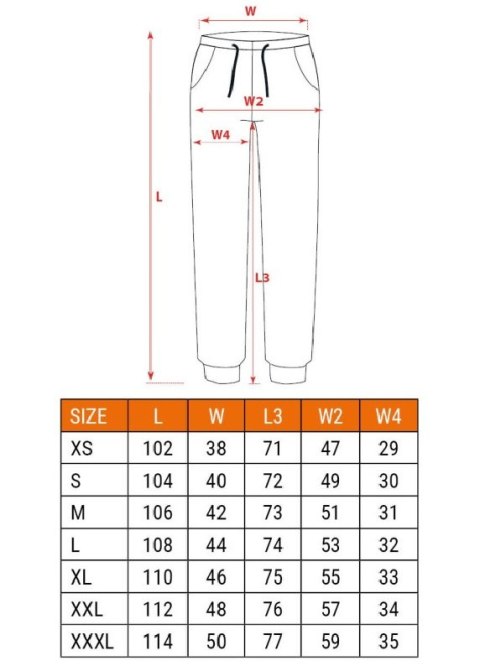 SPODNIE ROBOCZE OUTDOOR TYPU JOGGER BEŻOWE ROZMIAR XXL NEO