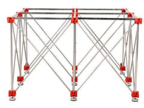 STÓŁ ROBOCZY SKŁADANY, DO PŁYT WIELKOFORMATOWYCH 120*120CM RUBI