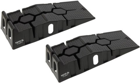 ZESTAW NAJAZDÓW SAMOCHODOWYCH 3T 2 SZT. CZARNE YATO