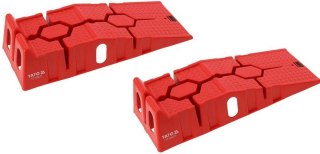 ZESTAW NAJAZDÓW SAMOCHODOWYCH 3T 2 SZT. CZERWONE YATO