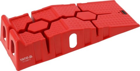 ZESTAW NAJAZDÓW SAMOCHODOWYCH 3T 2 SZT. CZERWONE YATO