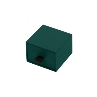 PUDEŁKO OZDOBNE NA BIŻUTERIĘ, kolczyki, pierścionek 3,5 x 5,3 x 5,3 cm PDOZ11ZIE