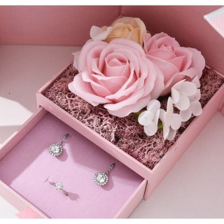 Pudełeczko na biżuterię mydlana Wieczna Róża PDOZ20
