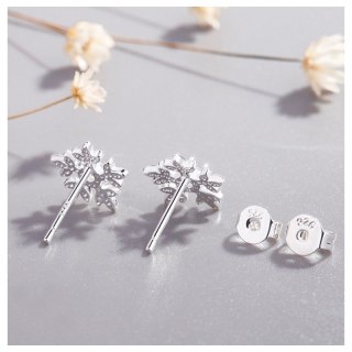 Kolczyki srebro 925 rodowane KST1829S