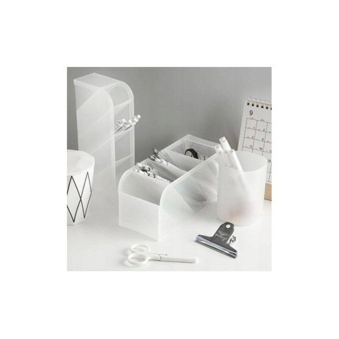 Wielofunkcyjny plastikowy organizer na biurko 7,4x20,3x9cm CB18B