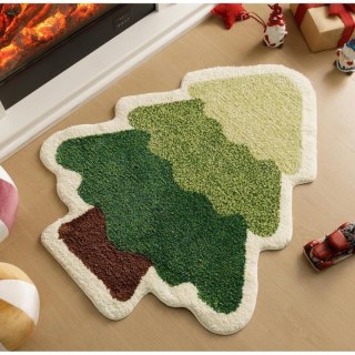 Dywanik wycieraczka świąteczna CHOINKA - 36 x 57cm DYW11