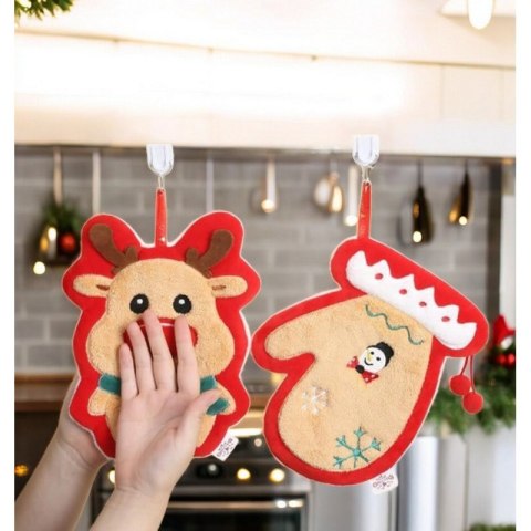 Ręcznik do rąk świąteczny motyw 25 x 20 cm REC58WZ2