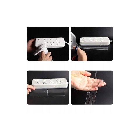 Dwustronna taśma Nano wielokrotnego użytku, szerokość 3 cm, długość 3m MTD02