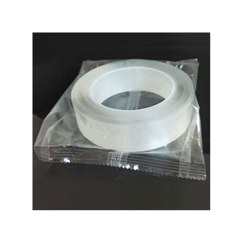 Dwustronna taśma Nano wielokrotnego użytku, szerokość 3 cm, długość 3m MTD02