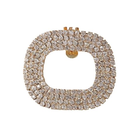 Klipsy do butów z kryształkami, cyrkoniami 2 szt. KDB51