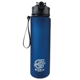 Butelka na wodę, sportowy bidon matowy 750ML granat ECARLA SPORTS BD51
