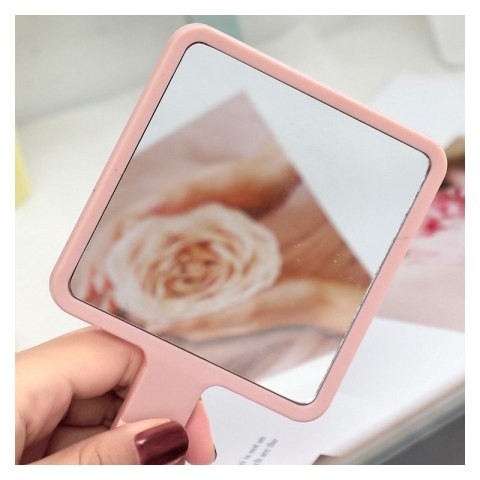 Lusterko kosmetyczne z rączką, jednostronne XL wysokość 15,8cm L23