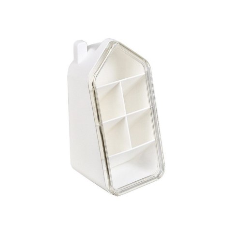 Organizer biurowy, przybornik z przegródkami, domek 11 x 11 x 21,6cm CB72