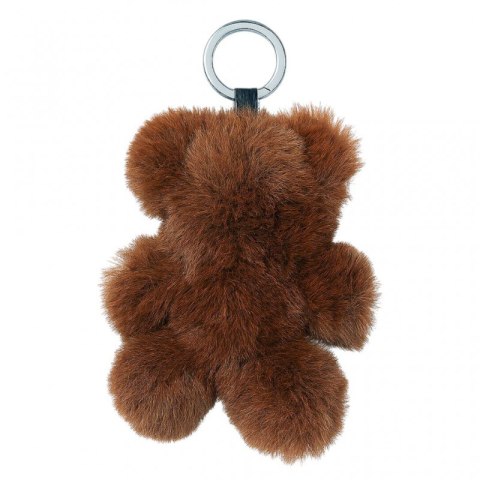 Brelok do kluczy, futrzany Miś brązowy BRL370