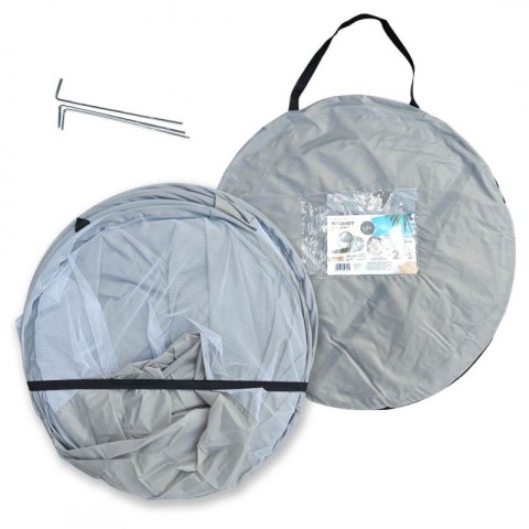 Namiot plażowy, przewiewny parawan, składany w pokrowcu 200x120cm AR15SZ