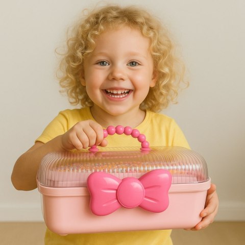 Organizer szkatułka na ozdoby do włosów, akcesoria, biżuterię CB74R