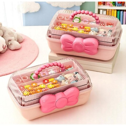 Organizer szkatułka na ozdoby do włosów, akcesoria, biżuterię CB74R