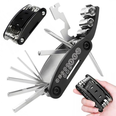 ZESTAW KLUCZY ROWEROWYCH ROWERU IMBUS KLUCZ 16w1