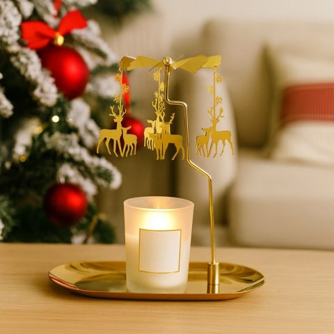 Świecznik VIRELA z karuzelą, w pudełku 20х18cm - SW09