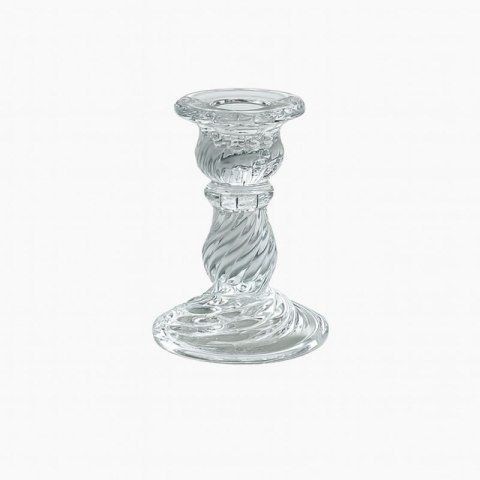Świecznik dekoracyjny, szklany Glamour 9,5cm - SW12