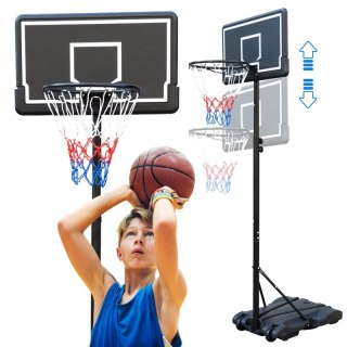 Wolnostojący kosz do koszykówki z regulacja wysokości od 1,79 do 2,13 m. AR13