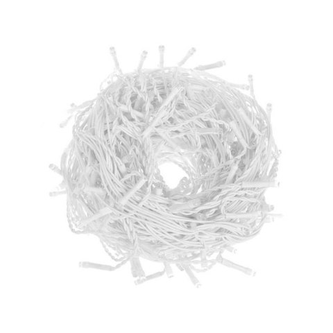 Światełka Sople 300 LED dekoracja Zimny Biały, Flash Biały LAMP06B