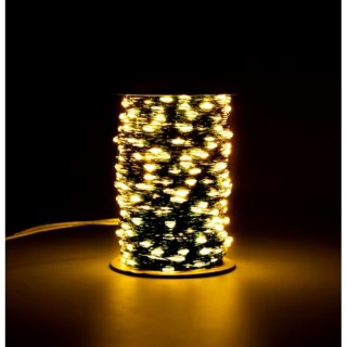 Zewnętrzne/ wewnętrzne lampki choinkowe drucik 500 LED 50m, ciepłe białe LAMP36CB