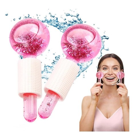 Roller, Kule do masażu twarzy z efektem chodzenia ROL03