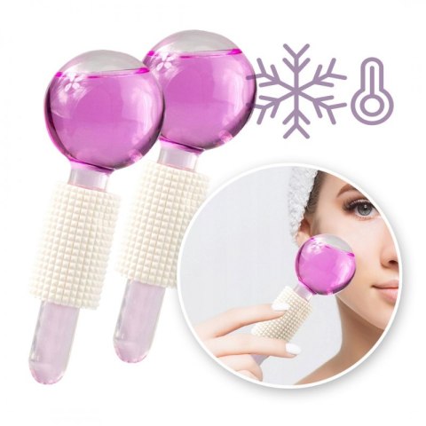 Roller, Kule do masażu twarzy z efektem chodzenia ROL03