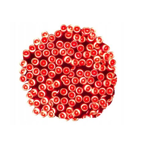 Światełka lampki wewnętrzne/zewnętrzne 500 LED CZERWONE LAMP04CZE