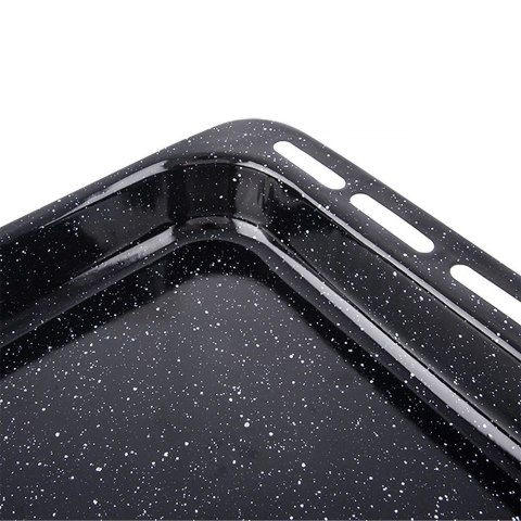 Blacha do Pieczenia Emaliowana 45,5 x 32,5 x 5 cm ORION do Piekarnika