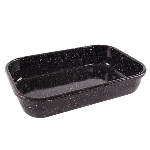 Brytfanna do Piekarnika Emaliowana Prostokątna Solidna ORION 42 x 27 x 7 cm