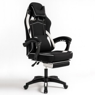 Fotel gamingowy obrotowy VECTOR z masażerem i podnóżkiem KO48B