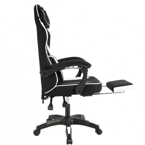 Fotel gamingowy obrotowy VECTOR z masażerem i podnóżkiem KO48B