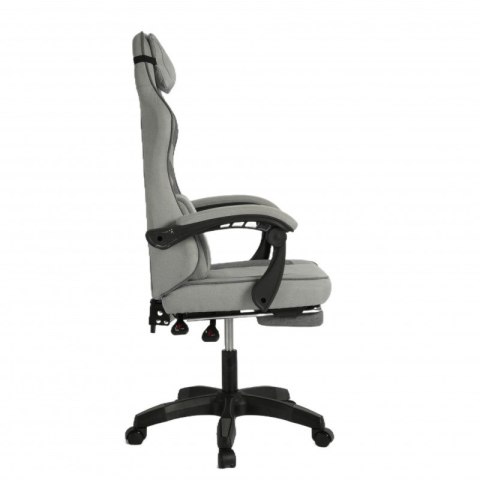 Fotel gamingowy obrotowy VECTOR z masażerem podnóżkiem KO48SZ