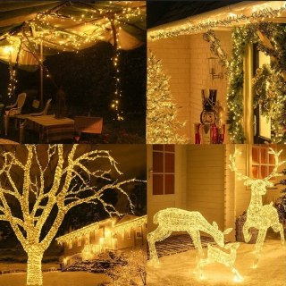 Światełka lampki 500 LED CIEPŁY BIAŁY, FLASH BIAŁY LAMP31CB