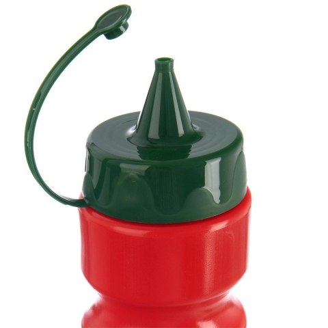 Butelka ORION do Sosów Ketchupu 680 ml Czerwona z Dozownikiem