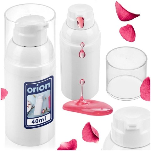 Butelka na Kosmetyki ORION z Pompką 40 ml Wielokrotnego Użytku