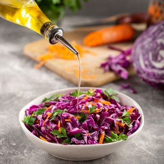 Butelka na Oliwę Ocet z Dozownikiem Szklana ORION 250 ml Przezroczysta