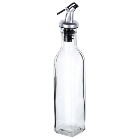 Butelka na Oliwę Ocet z Dozownikiem Szklana VILDE 250 ml Przezroczysta