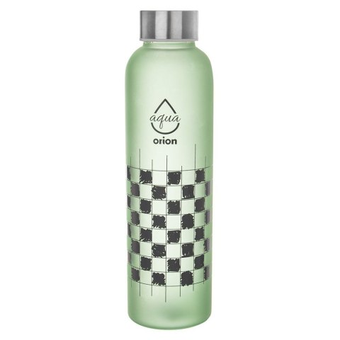 Butelka na Wodę Szklana ORION 600 ml Zielona Borokrzemowa Szczelna