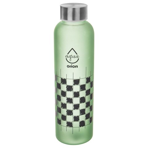 Butelka na Wodę Szklana ORION 600 ml Zielona Borokrzemowa Szczelna
