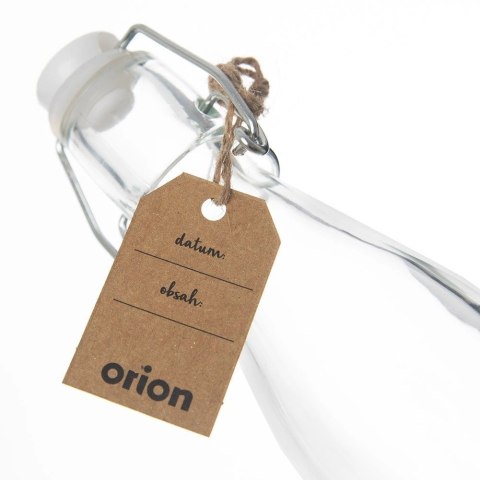 Butelka z Klipsem Szklana ORION 160 ml na Oliwę Szczelna Dekoracyjna